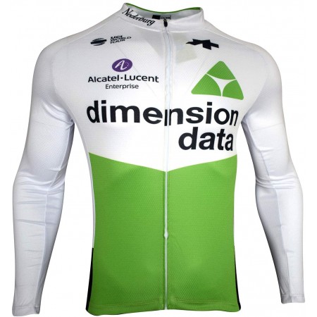 Maillot Cyclisme 2019 Dimension Data Manches Longues N001